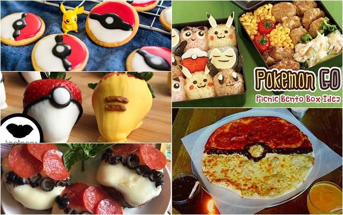 Phát sốt với đồ ăn mô phỏng Pokemon