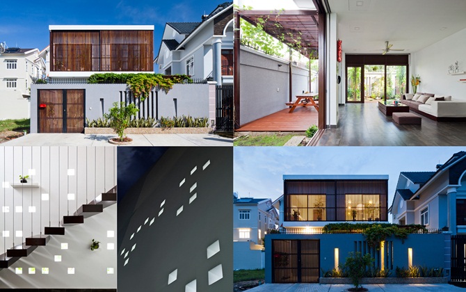 Ngôi nhà Sài Gòn có mặt tiền biến đổi theo ý muốn