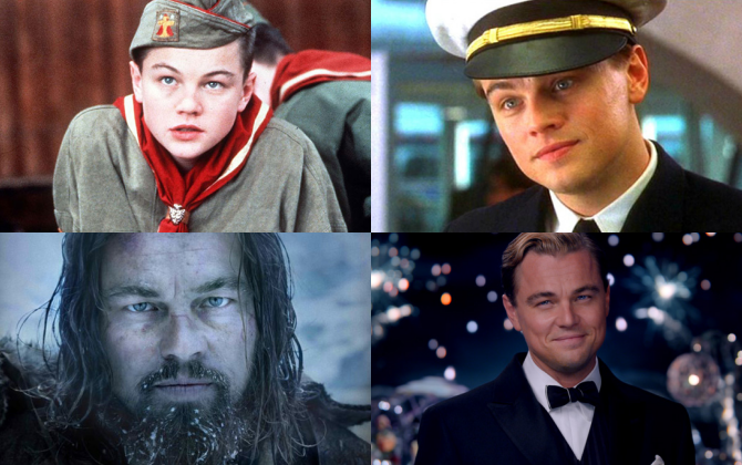 Nhan sắc Leonardo DiCaprio biến đổi thế nào trên màn ảnh?