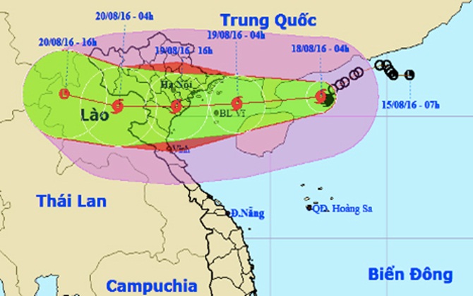 Bão số 3 tăng tốc, Hà Nội chuẩn bị hứng bão
