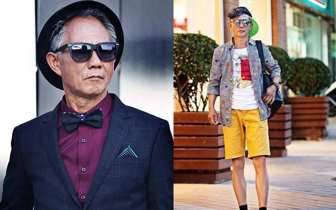 Ông lão chăn ngỗng 71 tuổi hóa fashionista 'chất lừ'
