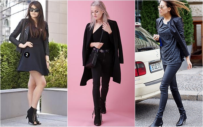 Diện đồ all-black sang thu chất như fashionista