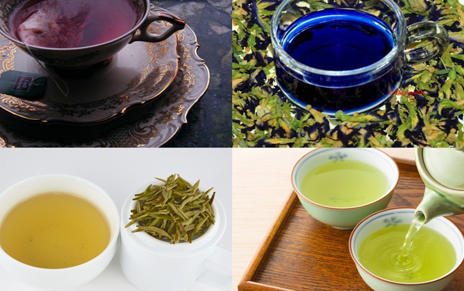 Hai loại trà đẹp mắt nhất thế giới