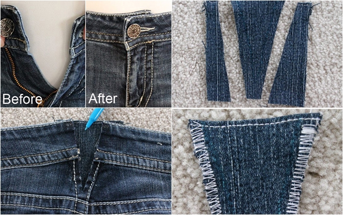 Mẹo 'chữa cháy' cho quần jeans khi bạn tăng cân