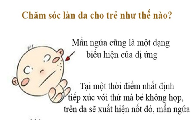 Cách chăm da bé mịn như nhung trong mùa hanh khô
