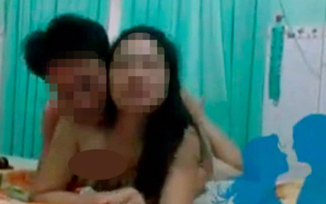 Xôn xao clip sex của cán bộ địa chính với nữ kế toán