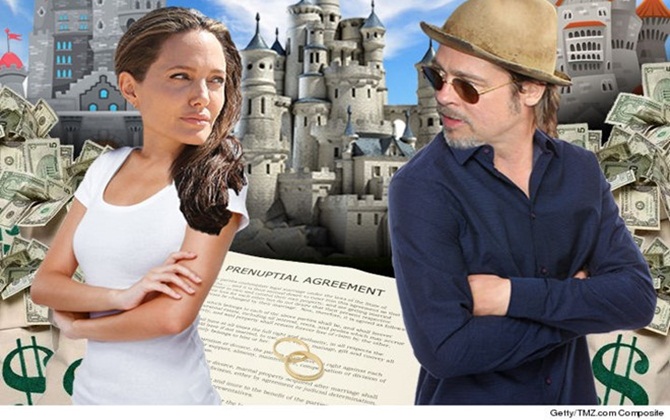 Brangelina ký hợp đồng chia tài sản từ trước khi kết hôn
