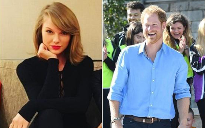 Taylor vừa chia tay Tom đã tán tỉnh Hoàng tử Harry?