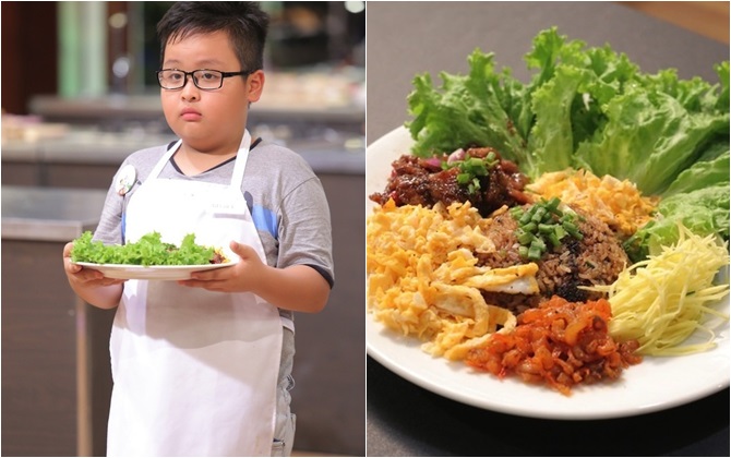 Đầu bếp 9 tuổi chinh phục giám khảo với cơm chiên mắm ruốc