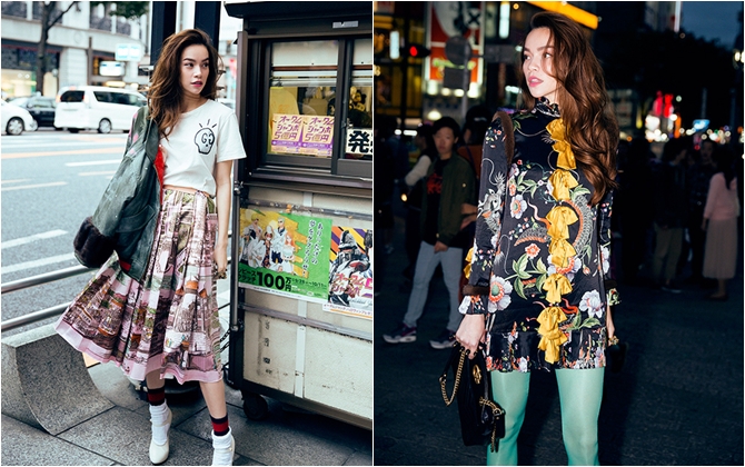 Hồ Ngọc Hà khoe street style đẳng cấp tại Tokyo