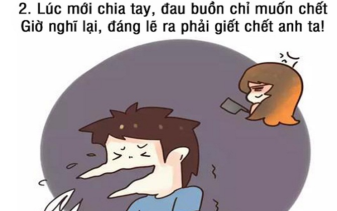 Phản ứng của con gái khi nhắc đến tình đầu