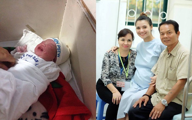 Hồng Quế hồi phục, tiết lộ những hình ảnh đáng yêu của con gái 1 ngày tuổi
