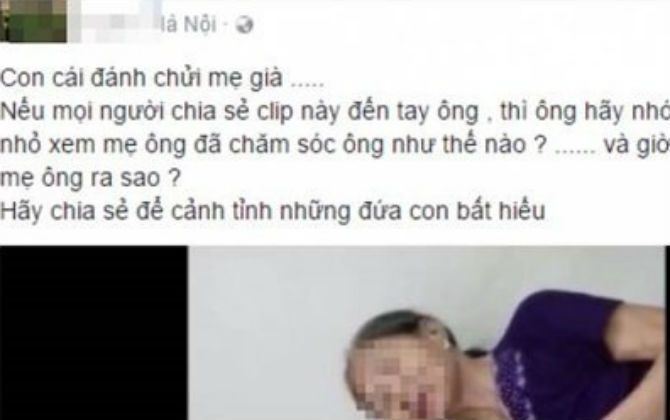 Con chửi mẹ ở bệnh viện: 'Sao cả năm nay bà chưa chết đi?'