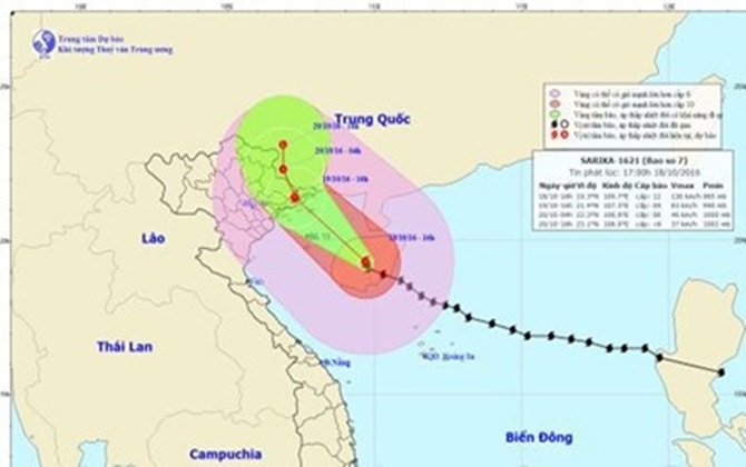 Bão số 7 đổ bộ Quảng Ninh, có thể mưa lớn ở Hà Nội