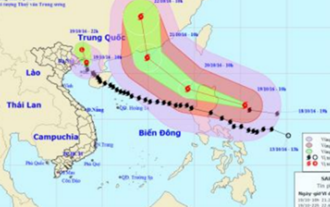 Bão số 7 suy yếu thành áp thấp, thêm một cơn bão gần biển Đông