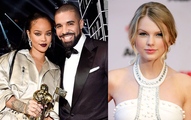 Rihanna "cảnh cáo" Taylor Swift vì quá thân mật với tình cũ