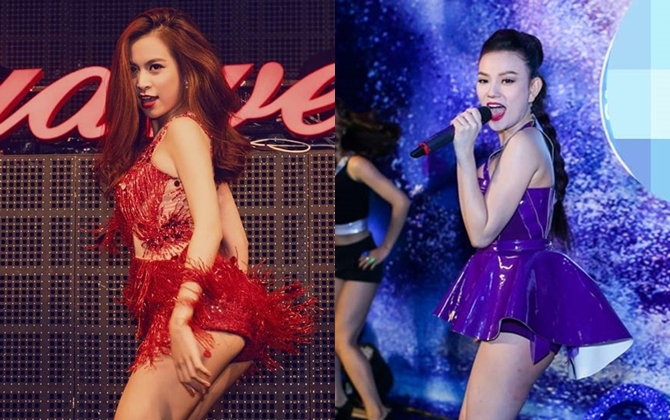'Thót tim" với trang phục siêu ngắn của sao Việt
                                        
                                        
                                        
                                        

