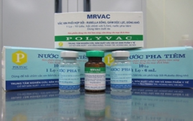 Việt Nam sản xuất thành công vaccine sởi-rubella