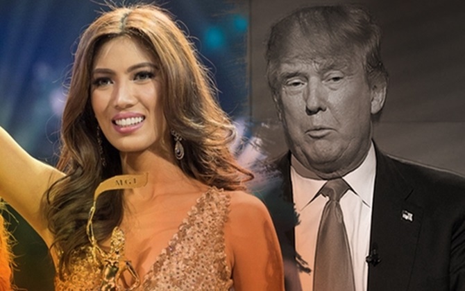 Hoa hậu Philippines muốn làm việc cho Donald Trump