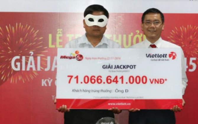 Khách hàng trúng 71 tỷ đồng là ai?