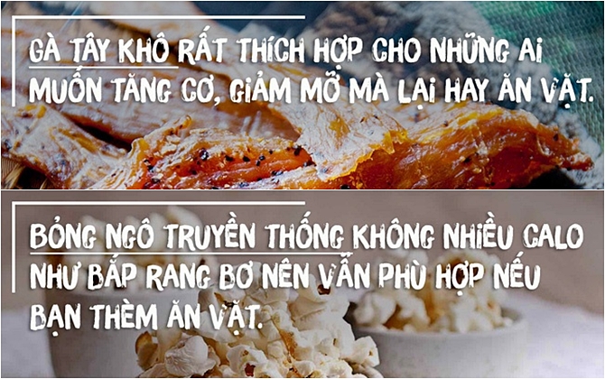 Vẫn có thể ăn vặt mà không lo béo với 6 món sau