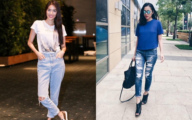 Mặc quần jeans, phải chọn giày như thế này mới đẹp