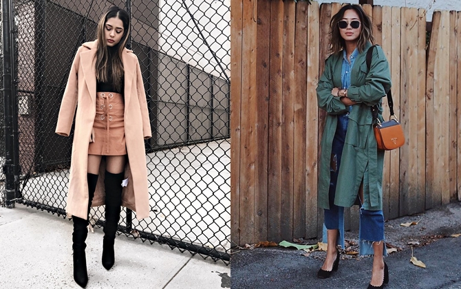 Instagram tuần qua: Áo trench-coat vẫn là 'hot' nhất