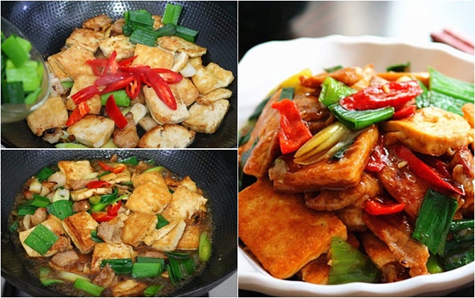 Cách làm thịt sốt đậu phụ mặn ngọt, đậm đà, hao cơm