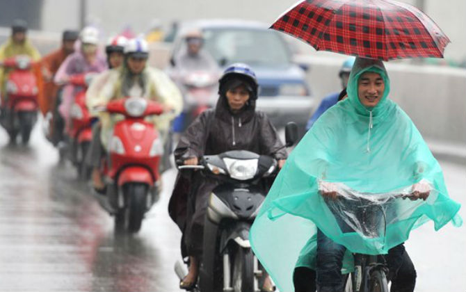 Đầu tuần tới, miền Bắc sẽ có mưa diện rộng