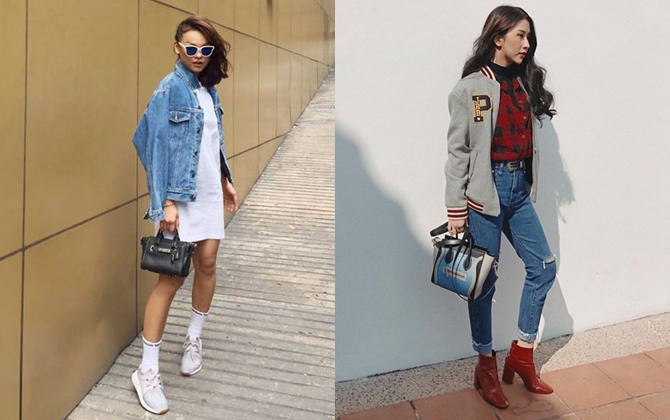 Mai Ngô, Quỳnh Anh Shyn 'chạy đua' với street style thể thao