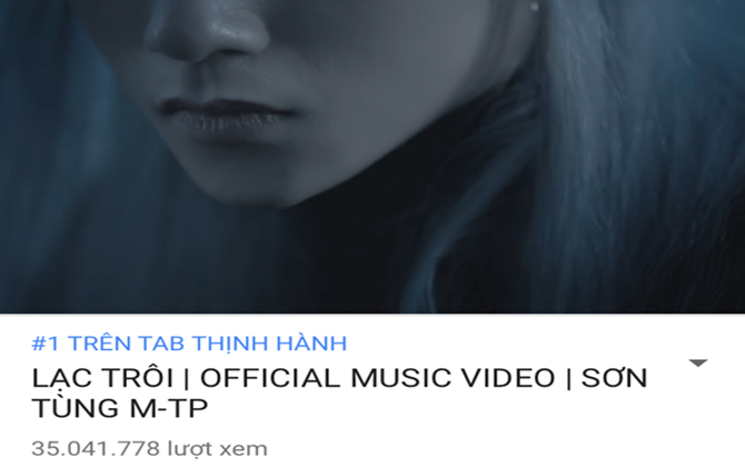 Sơn Tùng M-TP trở thành ca sĩ đầu tiên của Việt Nam sở hữu nút vàng youtube
