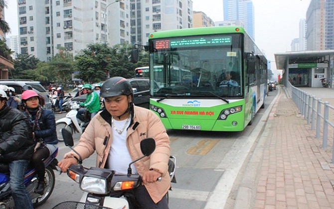 Hà Nội nghiên cứu triển khai thêm 7 tuyến buýt BRT mới