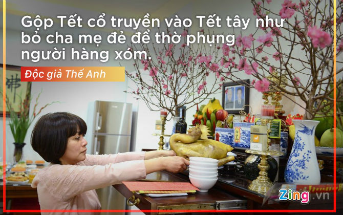 Gộp Tết dương lịch với Tết âm lịch: "Cái gì cũng có thể Tây hóa, trừ Tết cổ truyền"