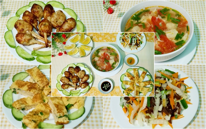 Gợi ý mâm cơm cuối tuần nhiều món ngon