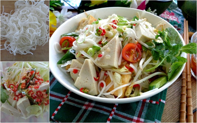 10 phút làm bún trộn ngon, cả nhà ai cũng thích