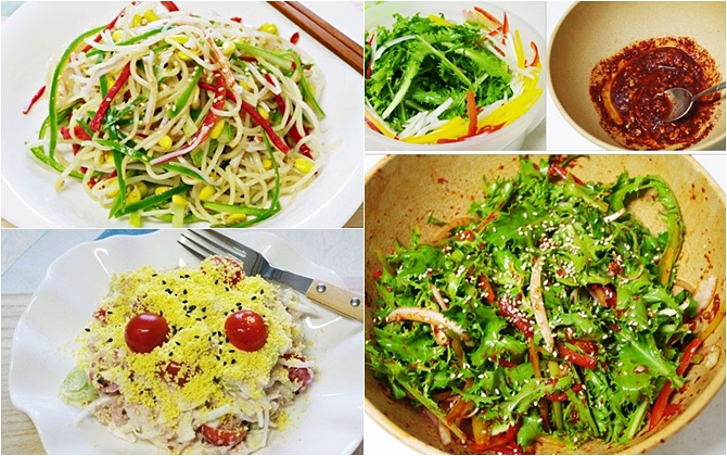 Giữ dáng giảm cân với 3 công thức salad đơn giản mà ngon