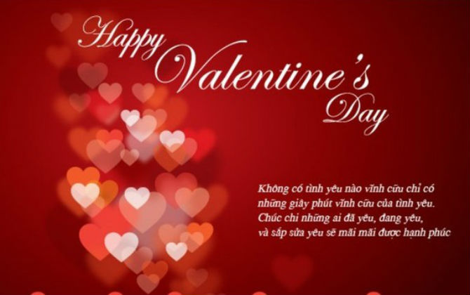 10 lời chúc Valentine hay và ngọt ngào nhất dành tặng người yêu