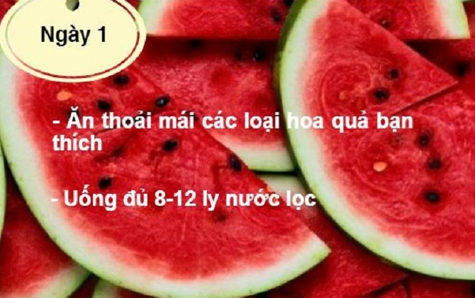 Thực đơn ăn kiêng giúp bạn diệt 3kg ngon ơ chỉ trong 1 tuần