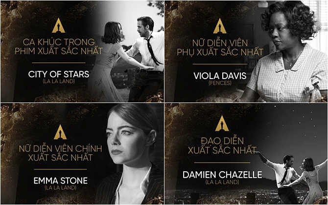 Cùng nhìn lại những người thắng cuộc của giải Oscar 2017