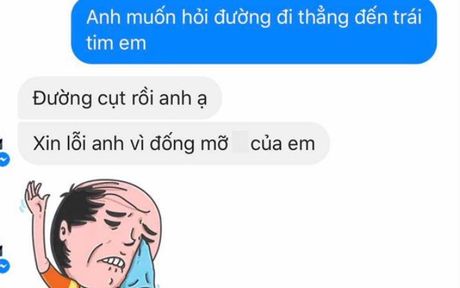 Trào lưu nhắn tin hot nhất Facebook hôm nay: 'Cho em hỏi đường nào đến trái tim anh?'