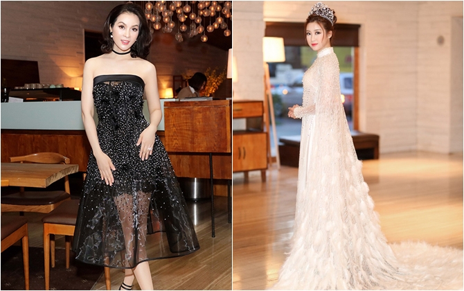 Hoa hậu Mỹ Linh hóa 'thiên thần', MC Thanh Mai trẻ đẹp mê hồn