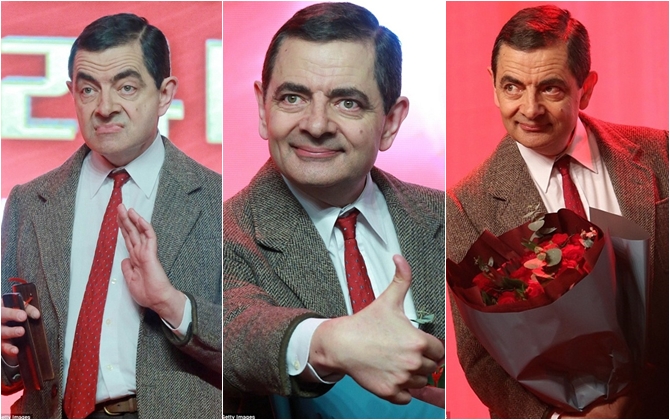 Bước sang tuổi 62, 'Mr Bean' Rowan Atkinson vẫn cực kì nhí nhố