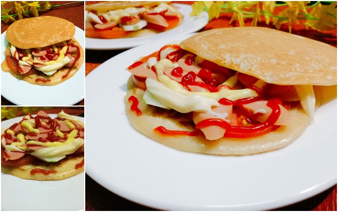 Làm bánh pancake kiểu pizza vừa lạ miệng, vừa ngon