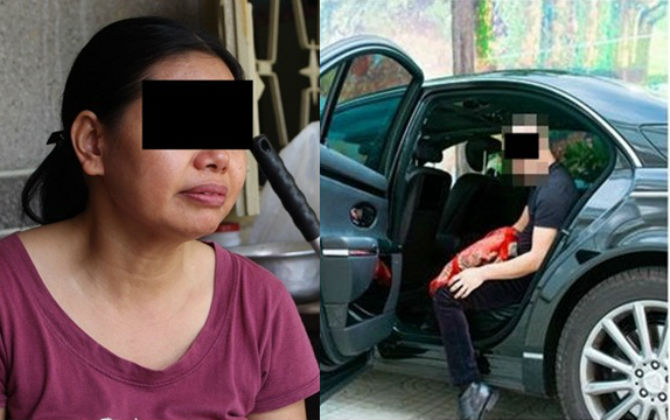 Nữ sinh có bầu 7 tháng với đại gia gõ cửa chùa xin đẻ