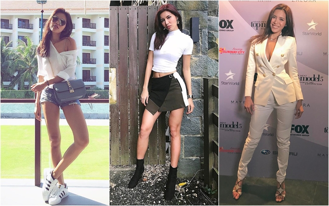 Style khỏe khoắn, gợi cảm của đại diện Việt Nam tại Asia's Next Top Model 2017