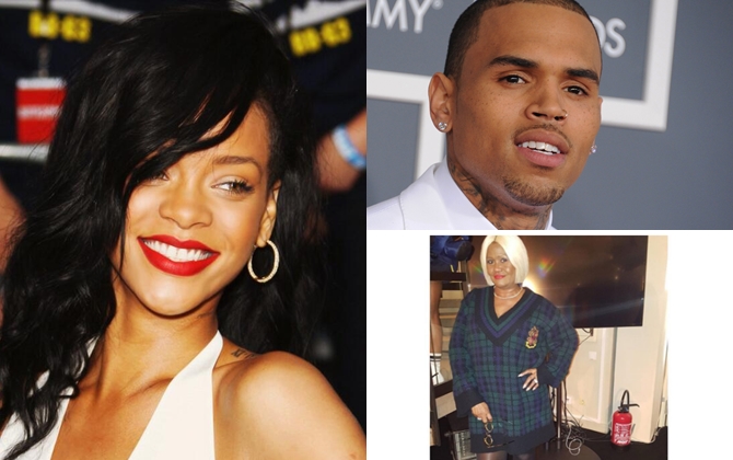 Rihanna cảm động 'rơi nước mắt' khi Chris Brown chúc mừng sinh nhật 'mẹ vợ'