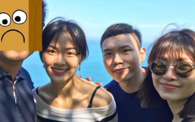 Lộ diện chân dung người đàn ông bí ẩn mà Hạ Vi che mặt ở Đà Nẵng