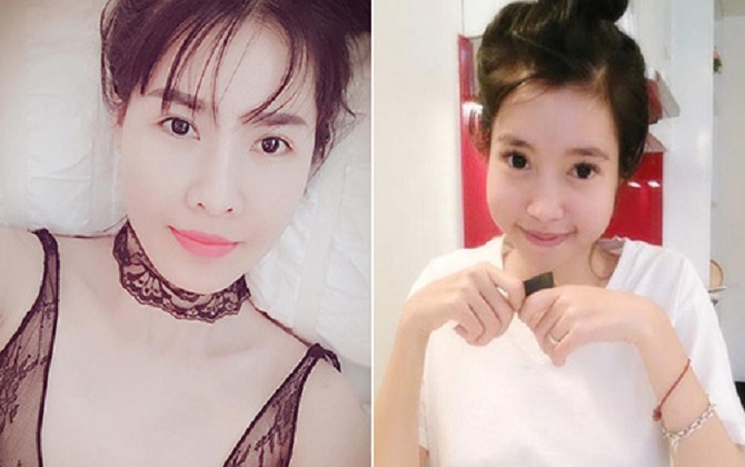 Mặt tròn như gái Hàn mới là mốt mới nhất của chân dài Việt bây giờ