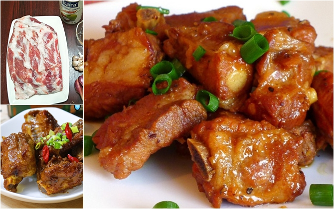 Tín đồ của món sườn mà chưa thử sườn rim nước cốt dừa thì thật là thiếu sót!