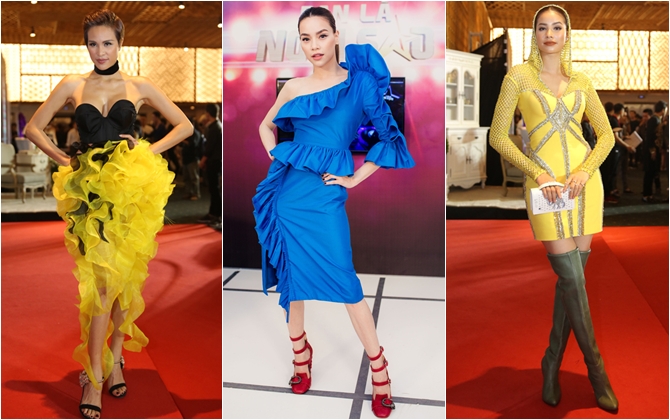 Hồ Ngọc Hà bị chê mặc 'rèm cửa', Phạm Hương 'quê một cục' vì váy áo